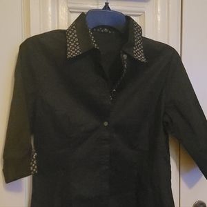 Louis Vuitton black dress shirt